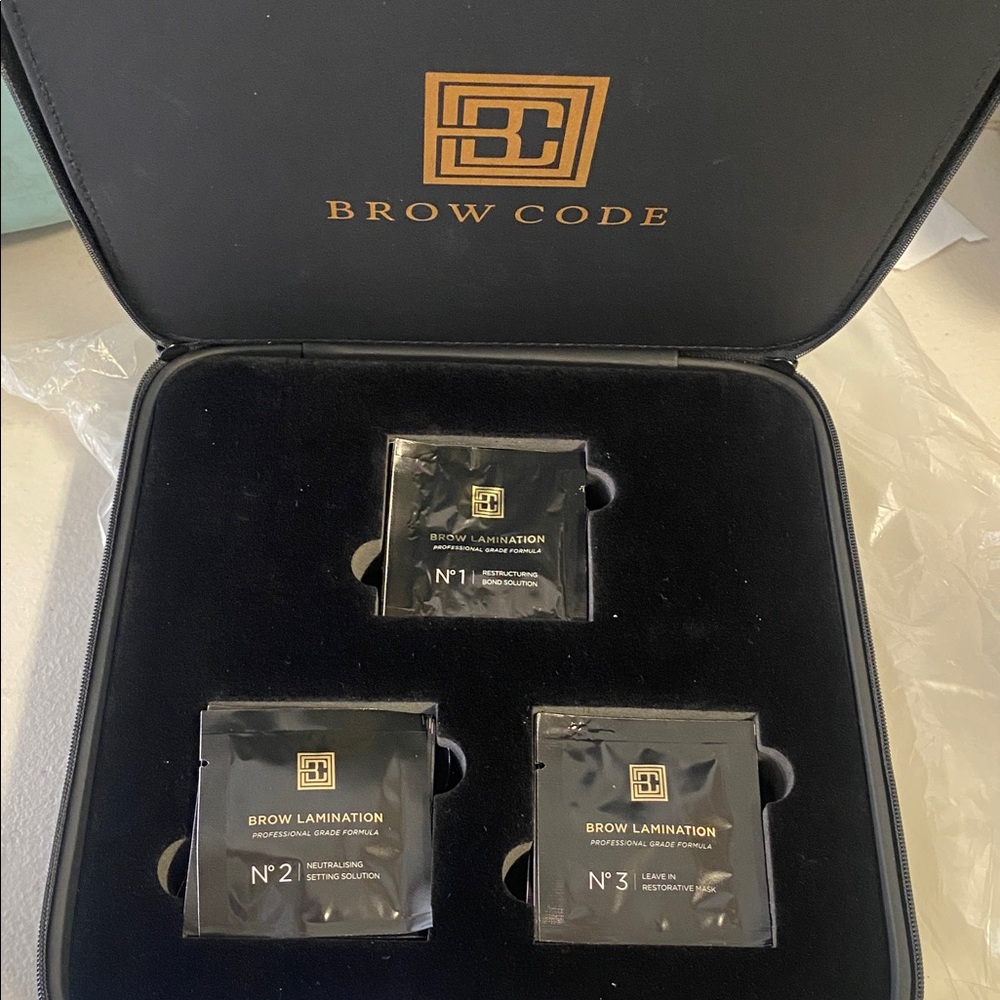 Professional Lamination Kit — Black brow code